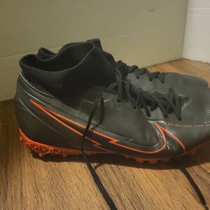 Nike Black and Red Athletic Shoes